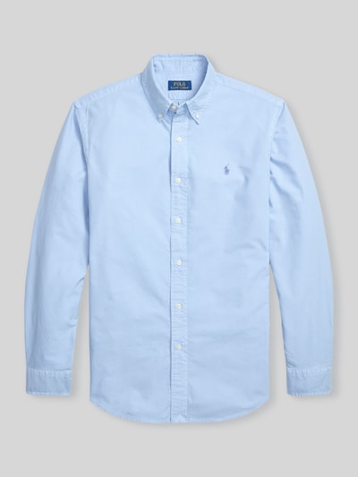 Polo Ralph Lauren Custom Fit Freizeithemd aus reiner Baumwolle Jeansblau 2