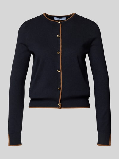 Mango Strickjacke aus Viskose-Mix Modell 'LUCCAPK' Marine 2