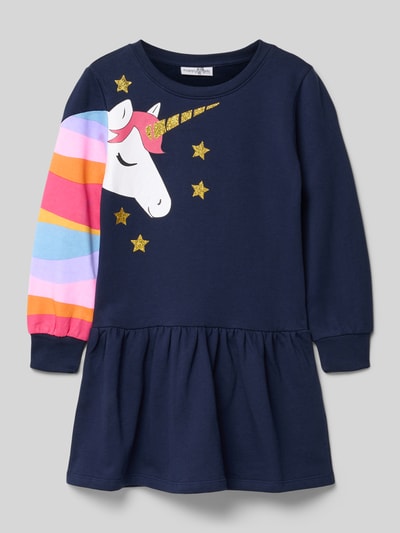 Happy Girls Sweatjurk met ronde hals Marineblauw - 1