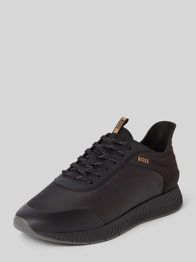 BOSS Sneaker mit profilierter Gummisohle Black 1