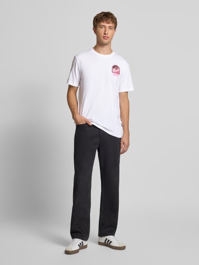 Dedicated T-shirt met motiefprint Wit - 1