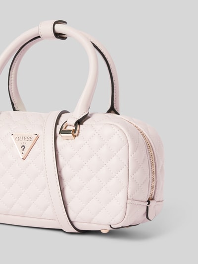 Guess Crossbodytas met doorgestikte naden, model 'RIANEE' Steengrijs - 3