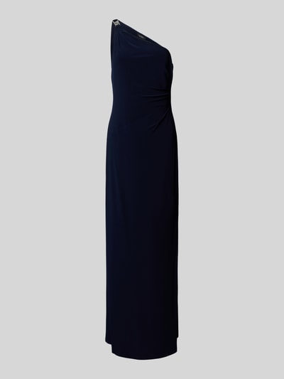 Lauren Ralph Lauren Abendkleid mit Raffungen Modell 'BELINA' Marine 2