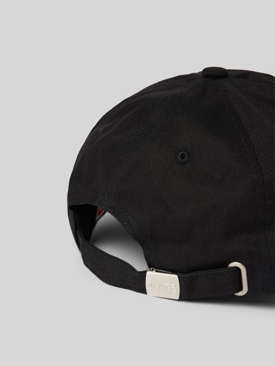 Kenzo Basecap aus reiner Baumwolle Black 4