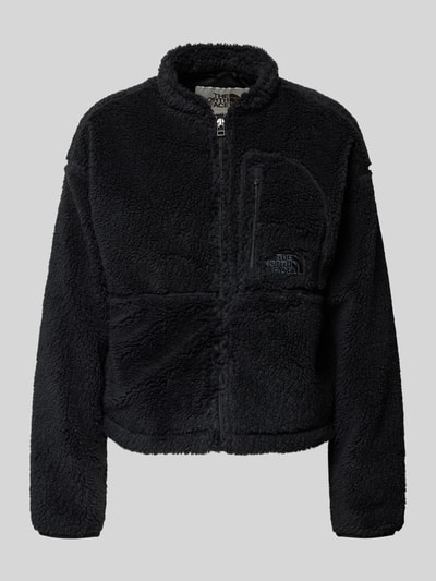 The North Face Fleecejack met labelstitching, model 'EXTREME PILE' Metallic zwart - 2