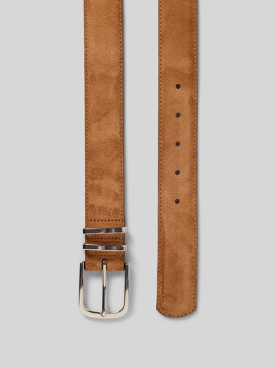 Tom Tailor Pasek z zamszu Koniakowy 3