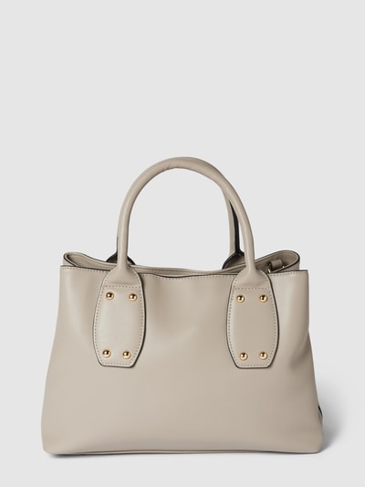 VALENTINO BAGS Handtas in leerlook, model 'CHAMONIX' Lichtgrijs - 4