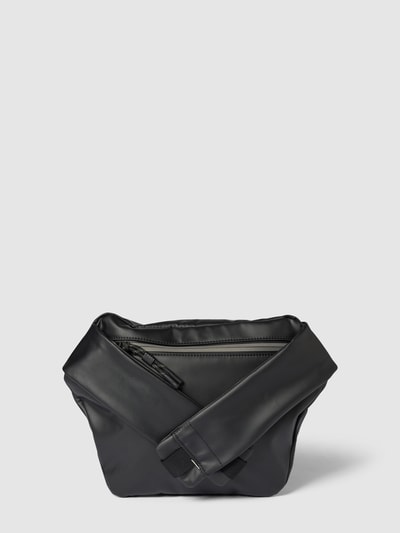 HUGO Bauchtasche mit Label-Print Modell 'Quantum' Black 4