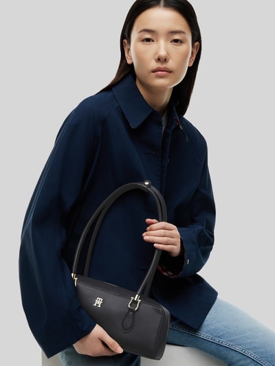 Tommy Hilfiger Henkeltasche in Leder-Optik Modell 'TH GRACE SHOULDER BAG' Black 1