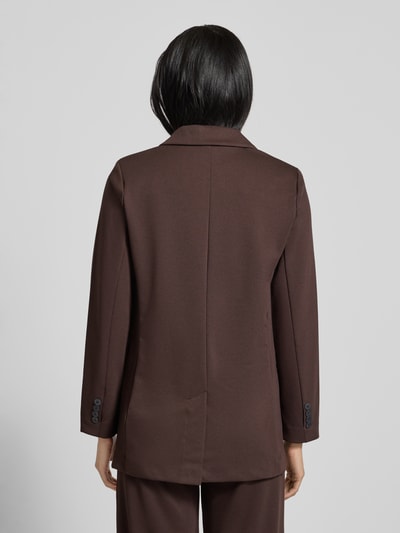 FREE/QUENT Regular Fit Blazer mit Pattentaschen Modell 'Nanni' Dunkelbraun 5