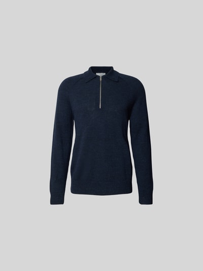 Closed Pullover mit Woll-Anteil Dunkelblau 2