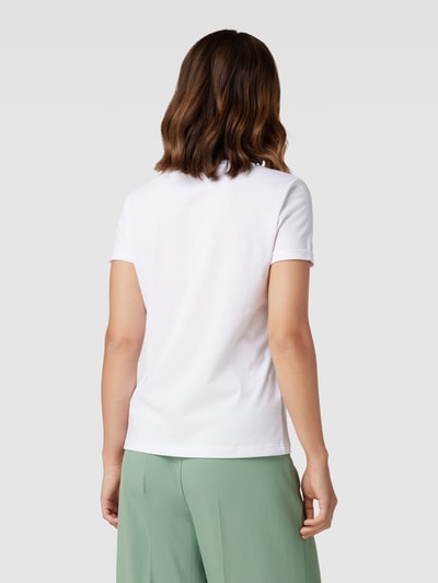 Guess T-shirt z nadrukiem z logo model ‘PYTHON’ Biały 5