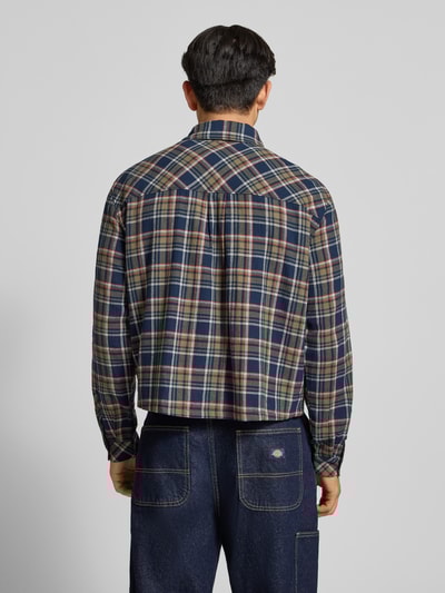 KARL KANI Vrijetijdsoverhemd met knoopsluiting Donkerblauw - 5