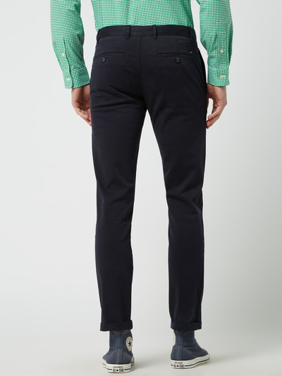 Tommy Hilfiger Slim Fit Chino mit Stretch-Anteil Modell 'Bleecker' Marine 5