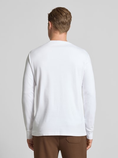 Polo Ralph Lauren Longsleeve mit gerippten Abschlüssen Weiss 5