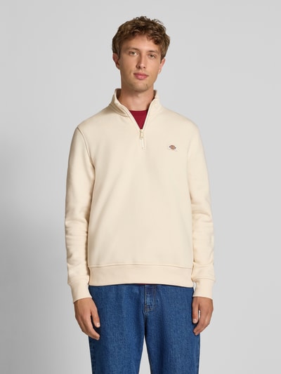 Dickies Sweatshirt met schipperskraag, model 'OAKPORT' Offwhite - 4