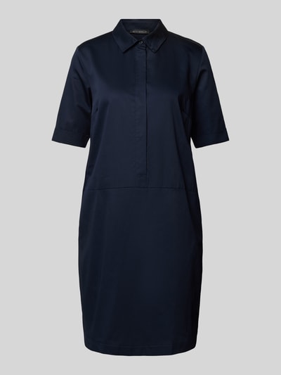 Betty Barclay Knielanges Kleid mit verdeckter Knopfleiste Marine 2