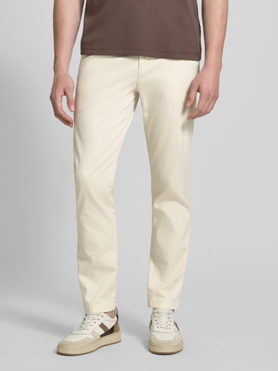 g1920 Slim Fit Hose mit Eingrifftaschen Modell 'Tybalt 5' Ecru 4