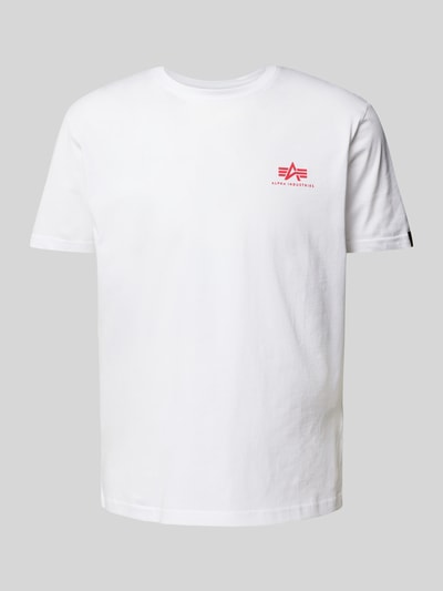 Alpha Industries T-Shirt mit Rückenprint Weiss 1