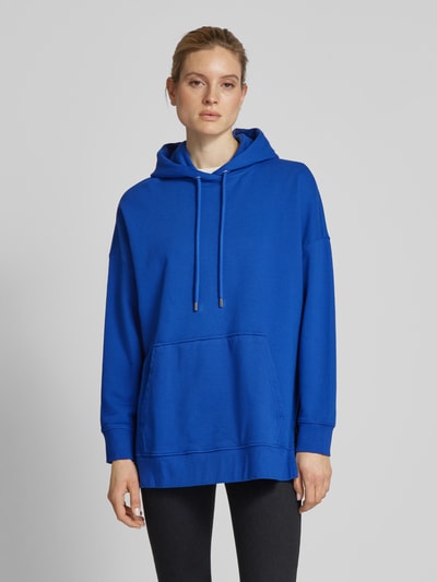 Marc O'Polo Oversized Hoodie aus reiner Baumwolle mit Seitenschlitzen Royal 4