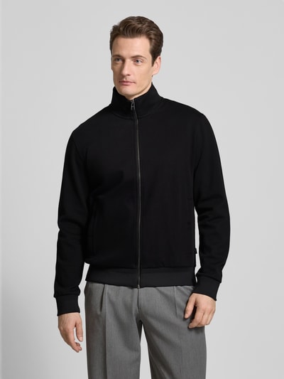 BOSS Sweatjacke mit Stehkragen Black 4