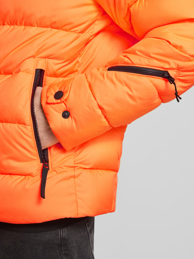 FIRE + ICE Steppjacke mit Zweiwege-Reißverschluss Modell 'LUKA2' Orange 3