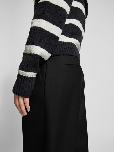 P&C* curated by Anouk Yve Culottes met bandplooien - capsulegarderobe Zwart - 3