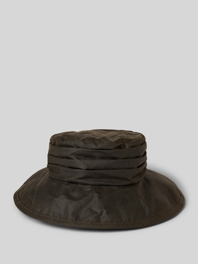 Barbour Vissershoedje van gewaxt katoen Olijfgroen - 1