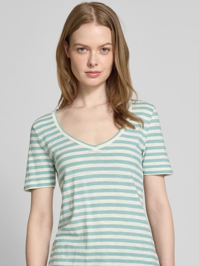 Marc O'Polo Regular fit T-shirt van puur katoen Mintgroen - 3