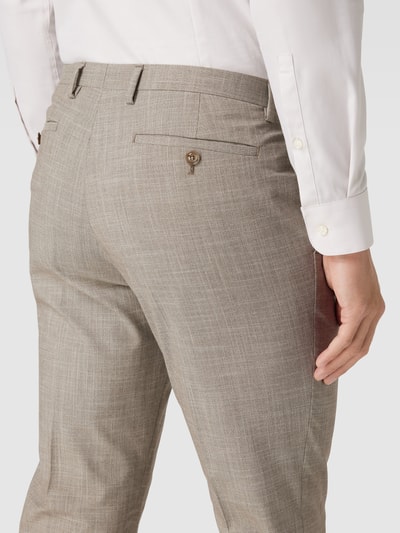 MCNEAL Pantalon in effen design Lichtbruin - 3