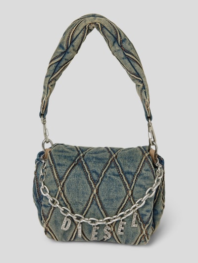 Diesel Crossbody Bag in Denim-Optik Mittelgrau 2