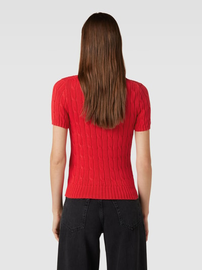 Polo Ralph Lauren Gebreide pullover met kabelpatroon Rood - 5