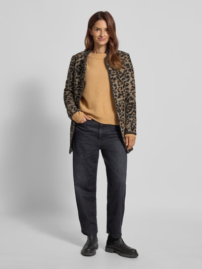 WHITE LABEL Blazer mit Stehkragen Beige 1