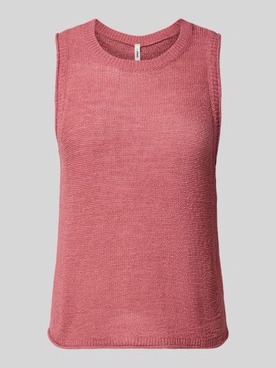 Only Regular Fit Pullunder mit Rollsaum Modell 'SUNNY' Mauve 2