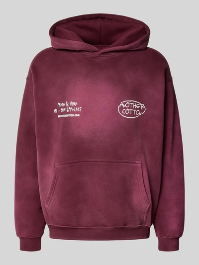 ANOTHER COTTON LAB Hoodie mit Kapuze Bordeaux 2