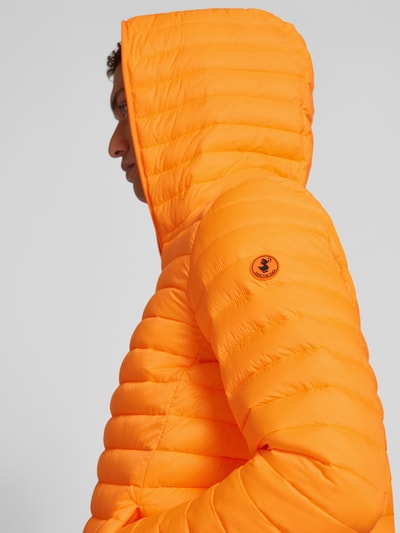 SAVE THE DUCK Steppjacke mit Kapuze Modell 'HELIOS' Neon Orange 3