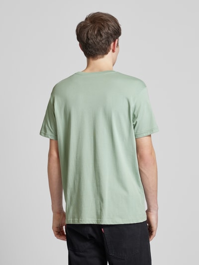 Alpha Industries T-shirt met labelprint Lindegroen - 5