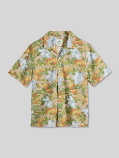 Levi's® Regular Fit Freizeithemd mit Allover-Print Beige 2