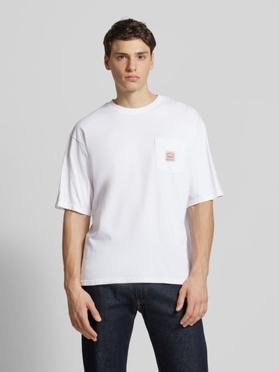 Levi's® Relaxed fit T-shirt met labelpatch Wit - 4