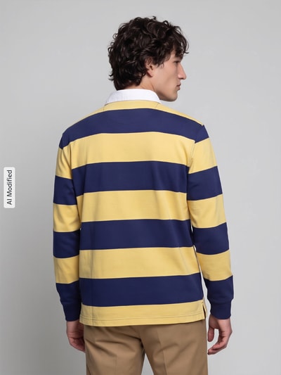 Polo Ralph Lauren Regular Fit Sweatshirt aus reiner Baumwolle GELB 5