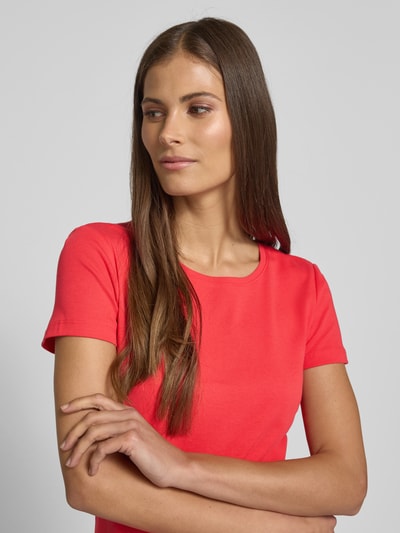 Christian Berg Woman T-shirt met ronde hals Lichtrood - 3