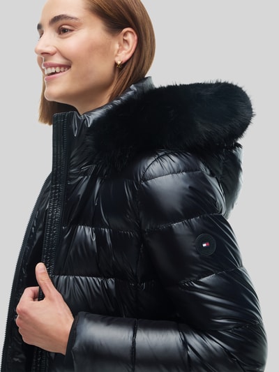 Tommy Hilfiger Puffer Coat mit Daunenkapuze Black 3