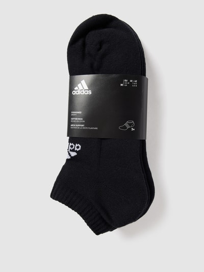 ADIDAS SPORTSWEAR Krótkie skarpety w zestawie 3 szt. Czarny 3