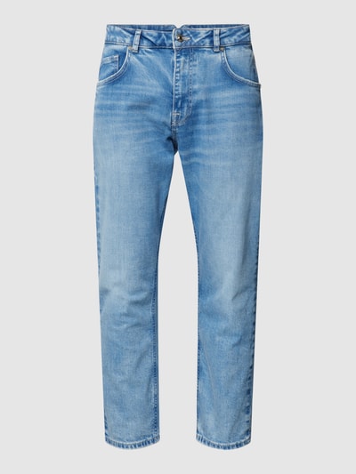 GABBA Straight Leg Jeans im 5-Pocket-Design Modell 'Athen' Jeansblau 2