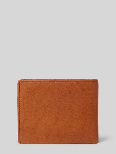 Strellson Portemonnee van leer, model 'BILLFOLD' Cognac - 2