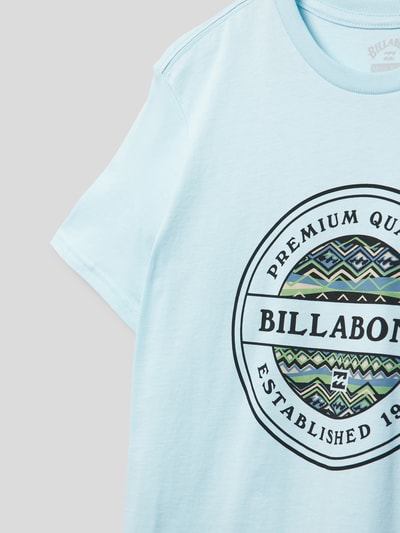 Billabong T-shirt z nadrukiem z logo Miętowy 2