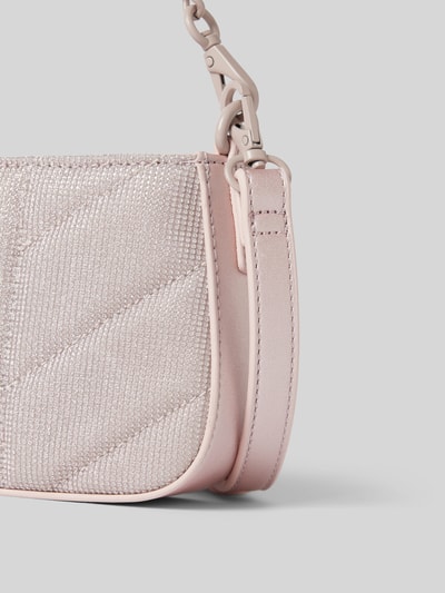 VALENTINO BAGS Pochette mit Glitter-Effekt Modell 'PORTOBELLO GLITTTER' Metallic Rosa 2