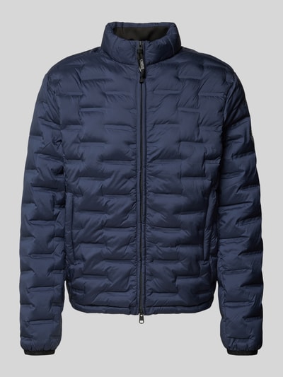 Cinque Gewatteerd jack met opstaande kraag, model 'SURF' Marineblauw - 2