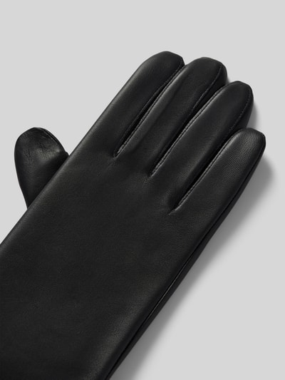 Roeckl Handschuhe mit Label-Detail Modell 'Boston' Black 3