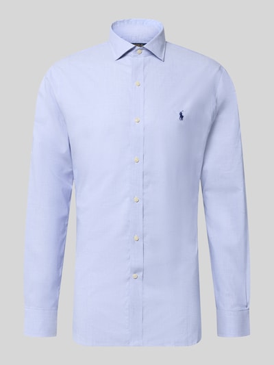 Polo Ralph Lauren Koszula o kroju slim fit biznesowa z czystej bawełny Jasnoniebieski 1